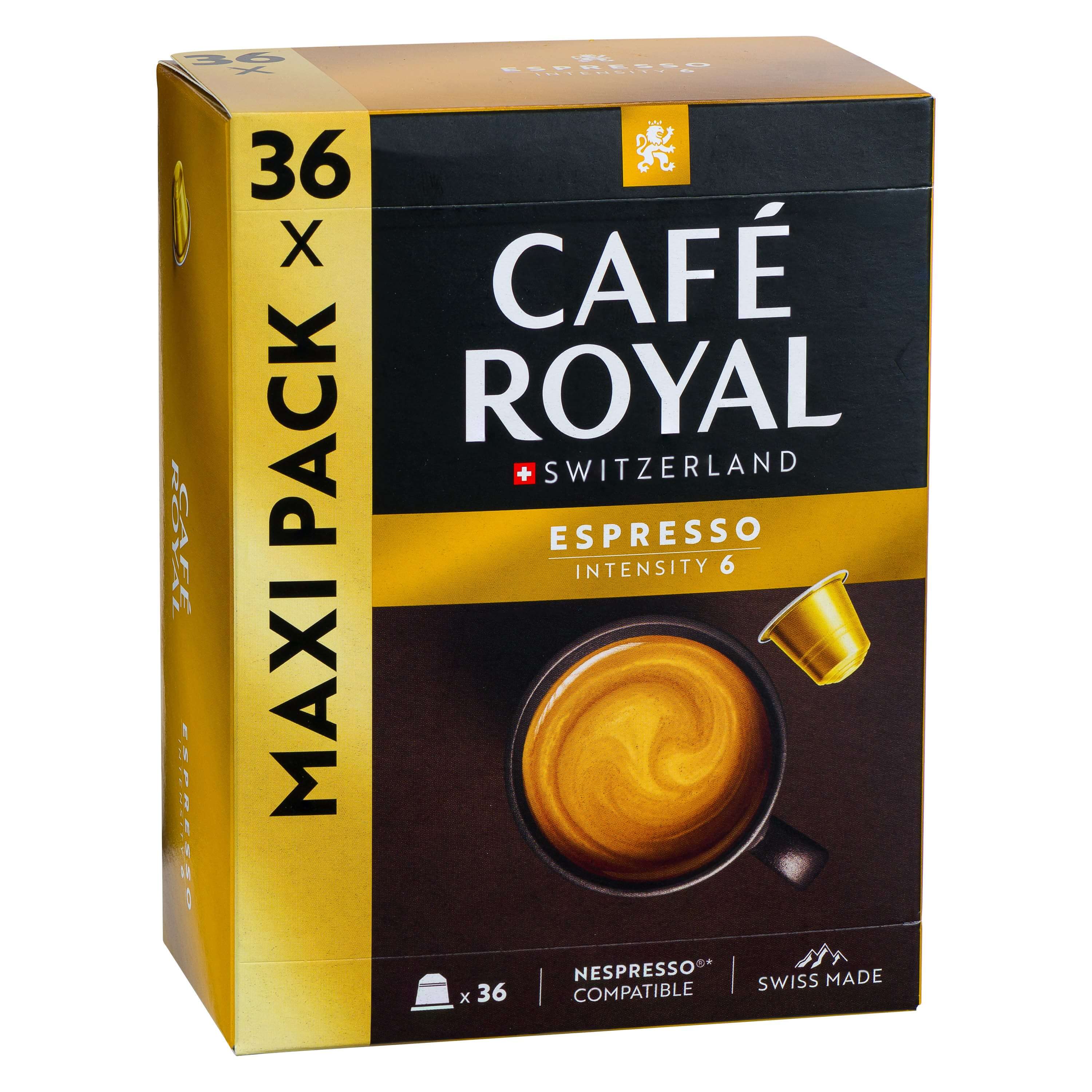☕ Palette de Capsules de Café Royal Espresso – 36 capsules par pack