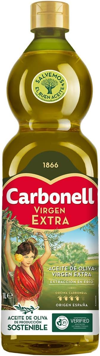 🛢️ Lot de 30 bidons d'huile d'olive biologique Carbonell Bio 5L