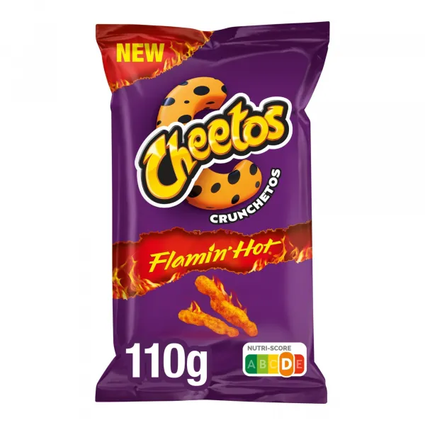 🥨 Palette Lays Cheetos Cruncheros Flamin Hot Chips 110g