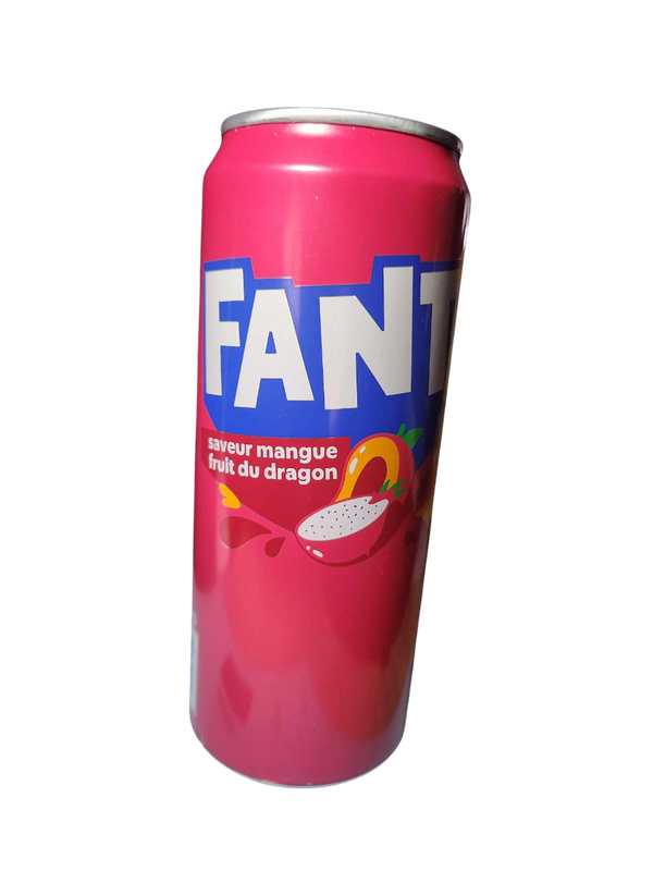 🥤 Palette de FANTA MANGUE - 600 Canettes 33cl