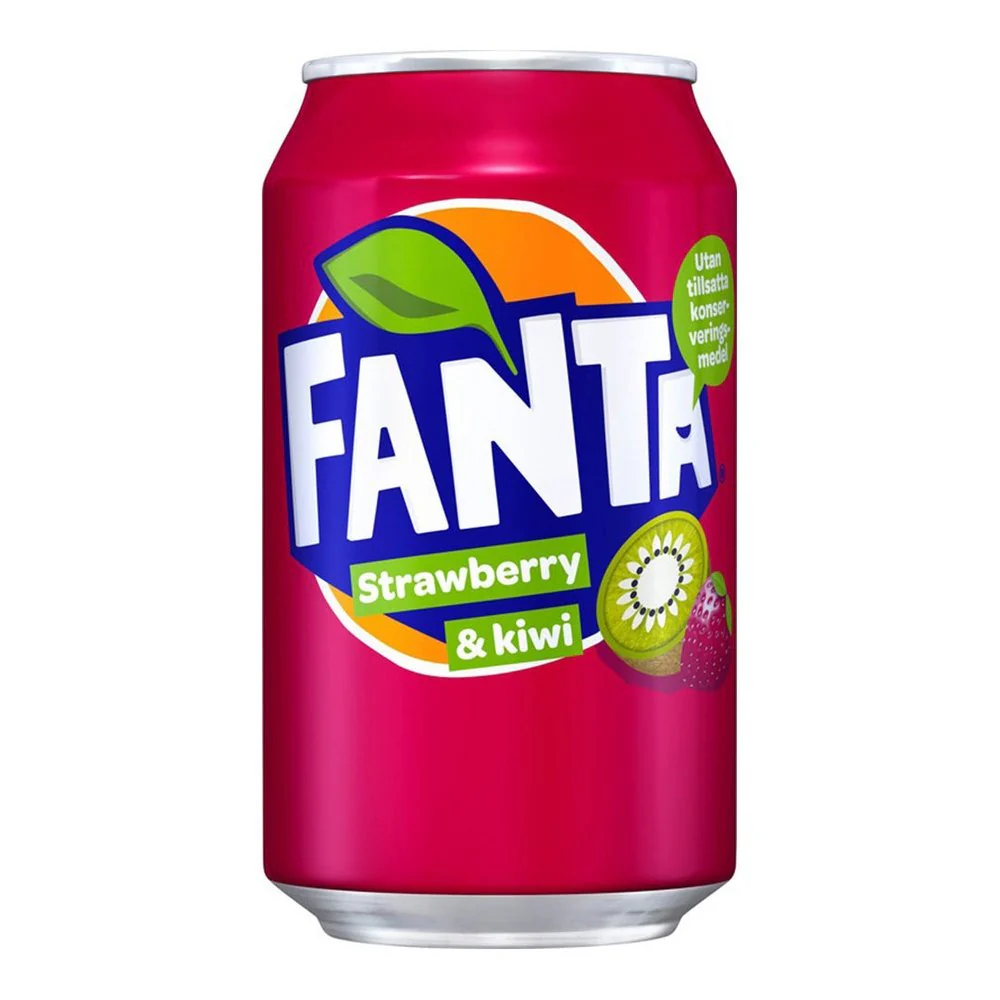 🥤 FANTA Strawberry Soda - 150 Packs de 12 canettes 35,5cl