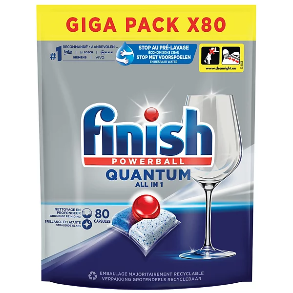 Destockage Pro - Palette Finish Quantum Ultimate (1200 tablettes)