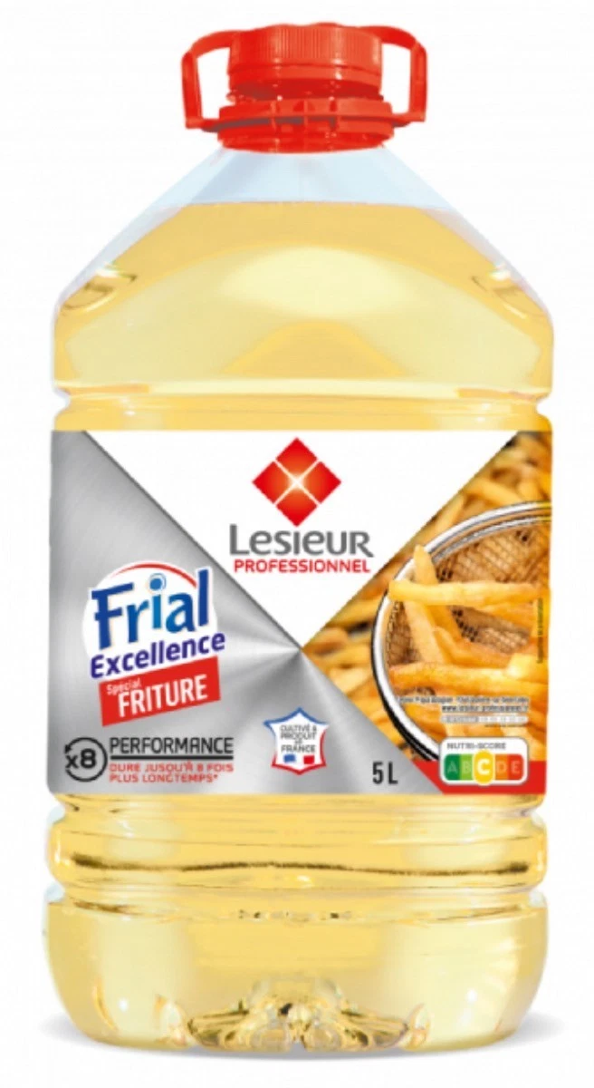 Palette Pro - Huile de Friture Frial (60 bidons 5L)