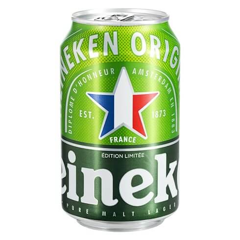 🍺 Palette de Canettes de Bière Heineken – 33 cl (2 592 canettes)