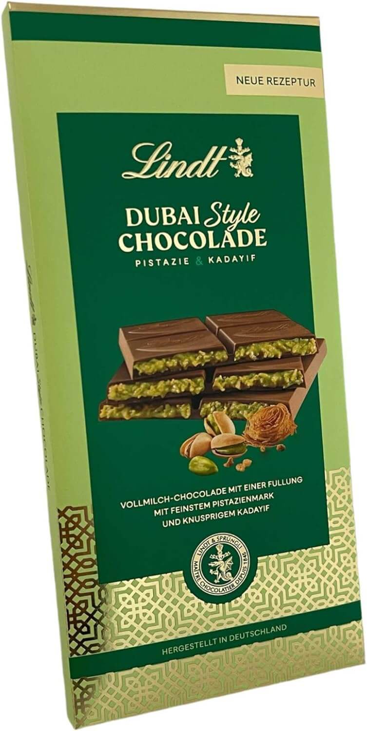 🍫 Lot de 100 boîtes Lindt Dubai Style 145g – USY