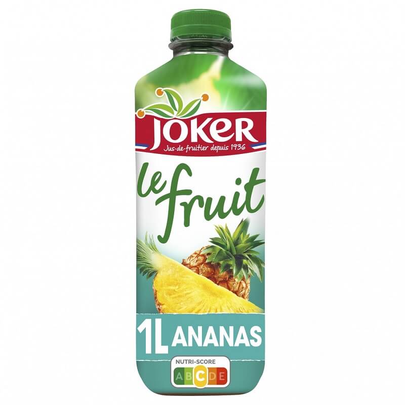 Palette de jus d'ananas 1L (600 bouteilles)