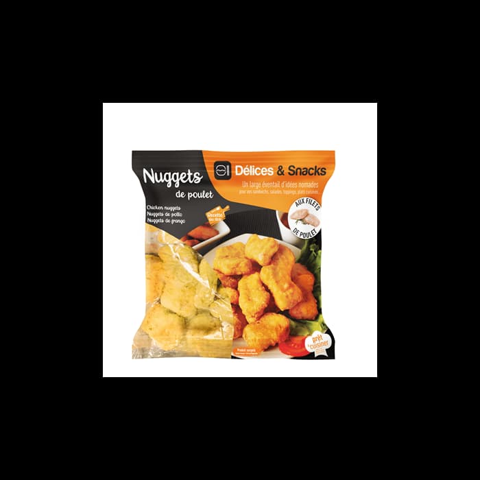 Palette Nuggets de Poulet Surgelés 120x1kg