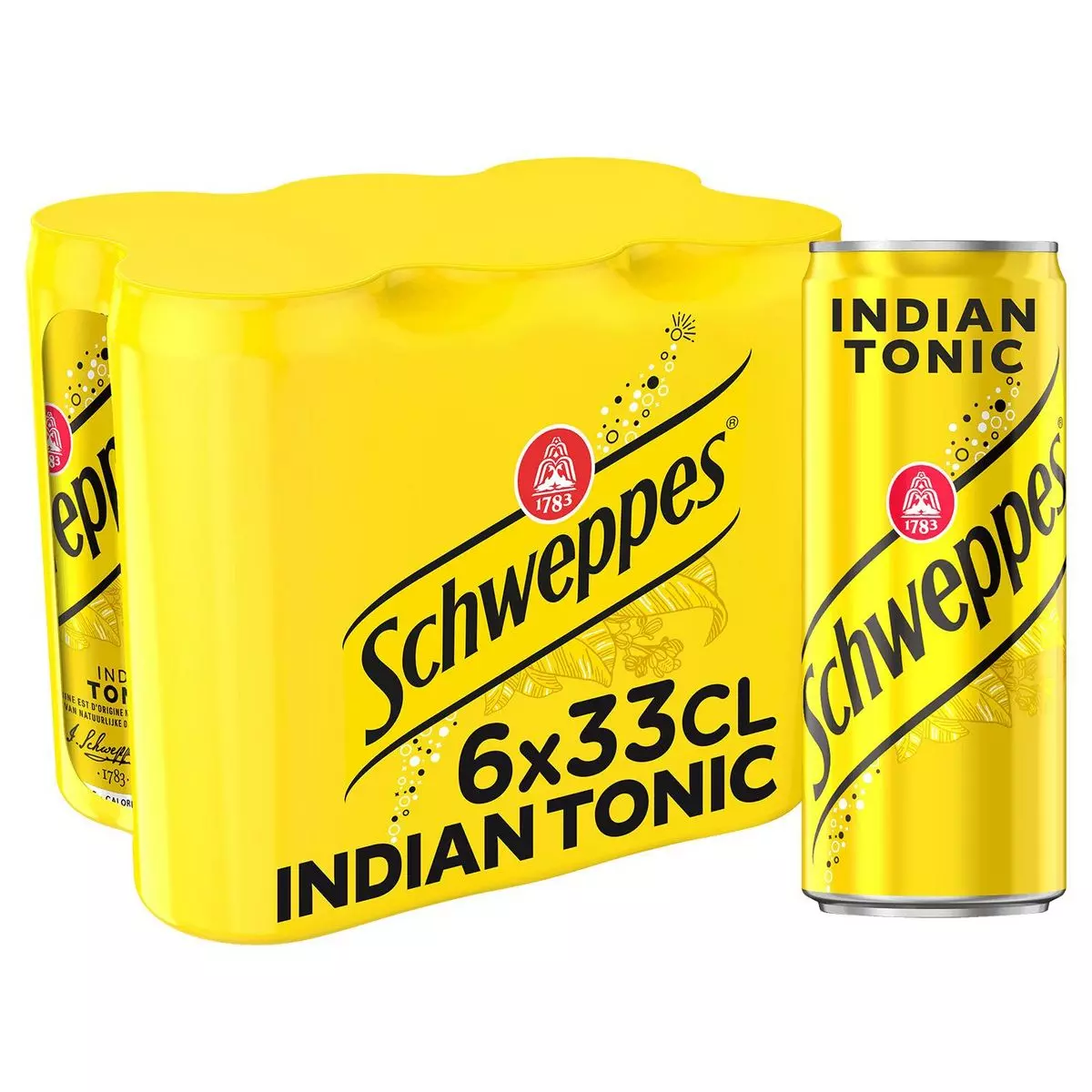 🥤 Palette de Schweppes Indian Tonic - 800 Canettes 33cl