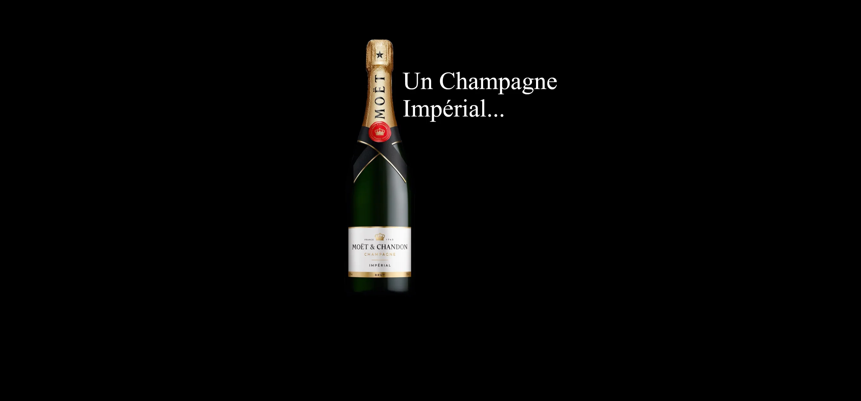 Palette de Champagne Moët & Chandon